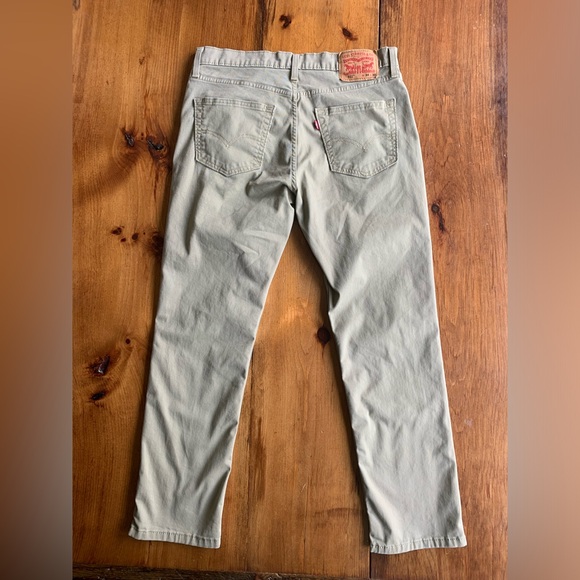 Levi’s 511 tan jeans. 34/30 - Picture 3 of 7